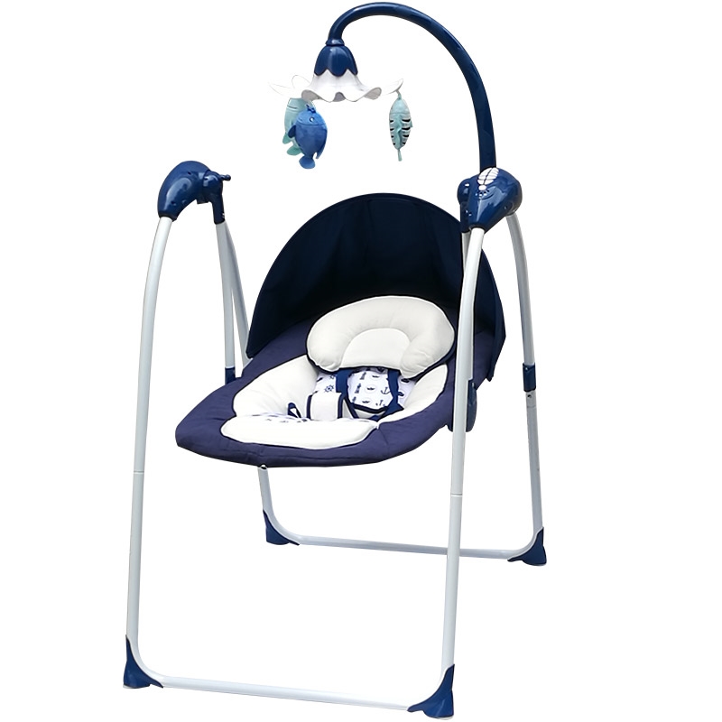 摇椅童印婴儿电动摇摇哄娃神器宝宝安抚摇篮餐椅