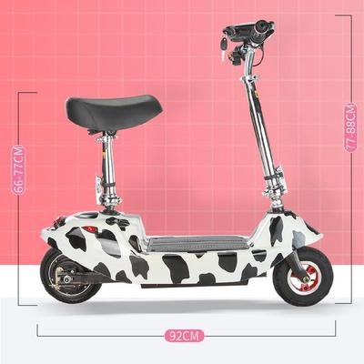 电动车电车迷你型座子续航小型车高续航四季电瓶车超轻电动滑板车
