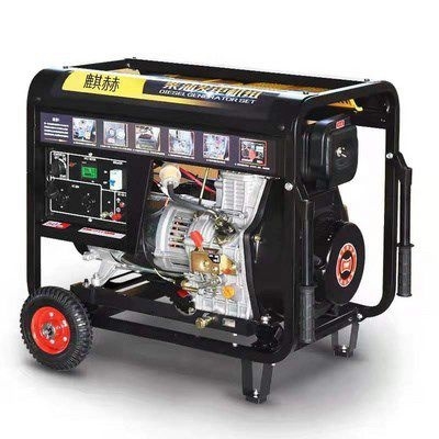 柴油发电机380v三相220v微型小型家用单瓦8kw50柴油发电机