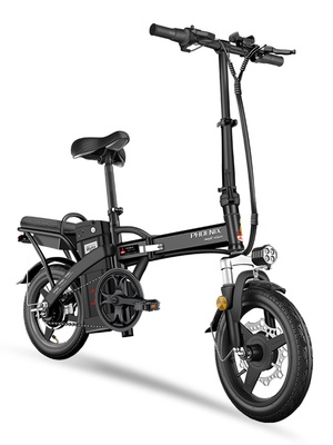 续航助力女款小牛折叠电动车超轻便携小型双人电动自行车