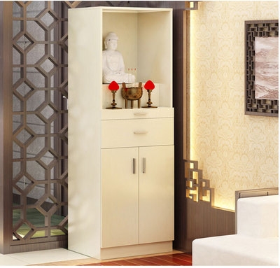 实木观音供台壁挂式佛龛财神神台关公供奉家用佛柜