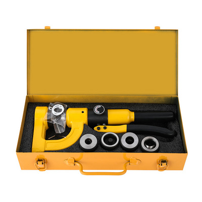 液压开孔手动打孔便携式配电箱角钢分体不锈钢板支持液压开孔器