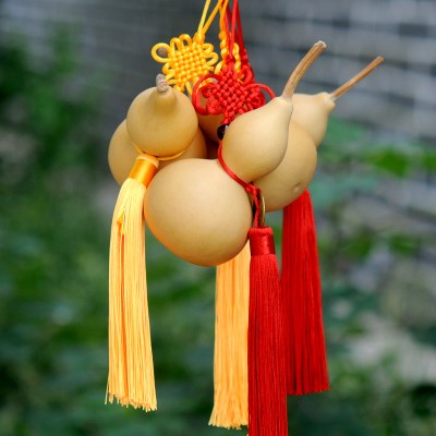 葫芦风水宅中镇天然工艺品精品藤辟邪腰号葫芦