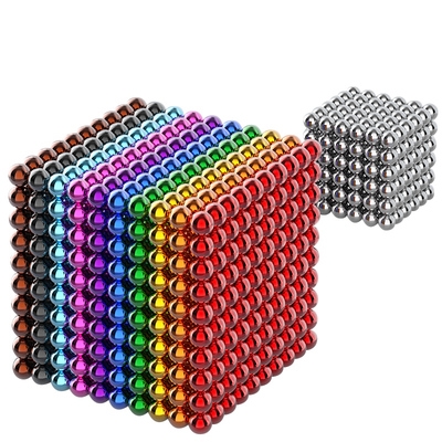 磁力巴克球组合套装1000000颗正方形百变魔力魔幻智能建构