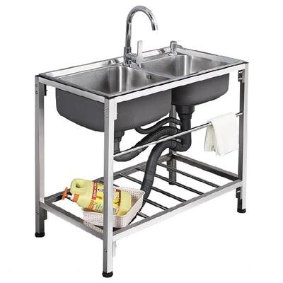 支架水池西餐厅橱房洗菜菜盆双槽蛋糕套餐水槽水槽套餐