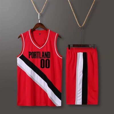 开拓者定制订制卡梅隆安安东尼球衣00号篮球套装篮球服