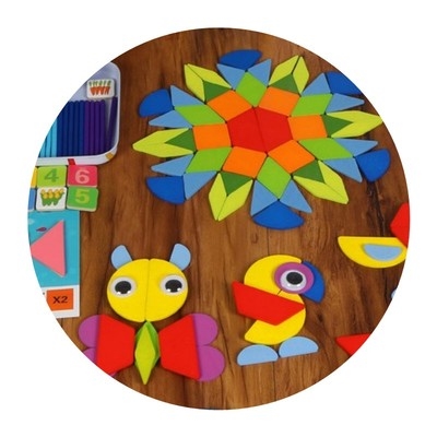 中班活动生活区区域幼儿园玩具材料大班区小班教具拼图