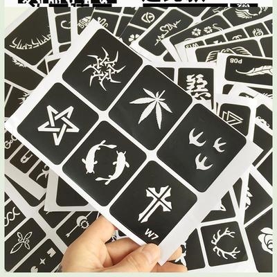 摩托车机车299km纹身贴持久字母英文个性大图案脖子颈部男女手腕