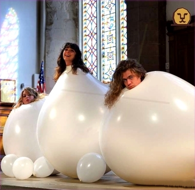 人入气球演出加厚互动求婚大红红色乳胶生日气球