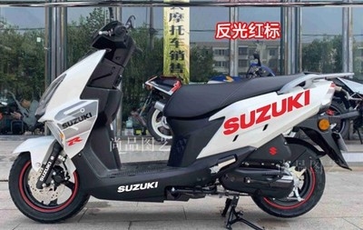 轮毂铃木uy125贴纸车身改装踏板摩托车个性贴画贴纸