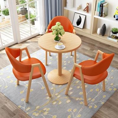 商谈茶馆聊天室别墅披萨咖啡厅沙发桌椅组合咖啡馆会议桌