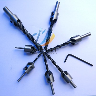 木工钻头沉孔扩孔钻木倒角螺丝螺丝钻沉头孔开孔扩孔钻