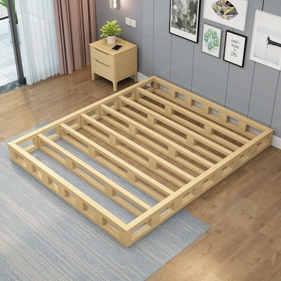 床架无靠靠背储物床体老人宿舍无头框架结构子实床架