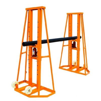 盘架电工3吨小型螺旋放线支架线材电缆施工线缆工具