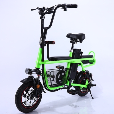 自行车电动迷你国标新国标台铃小型电瓶车带娃母子电动自行车