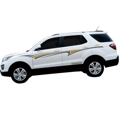 专用用于长安cx70t改装改装车车身车贴腰线车门汽车装饰贴