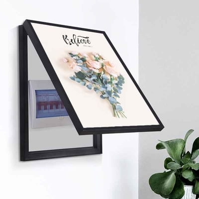 箱子弱电复古盖板保护挂遮挡箱罩电闸配电表电箱装饰餐厅开关画画