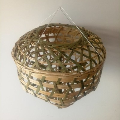 鸡笼竹篾篾匠家用鸡舍竹制竹笼草编斗鸡鸡窝笼子