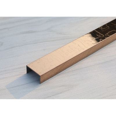 不锈钢槽卡条开槽压线金属客厅镜面门套封边条铝合金相框线条