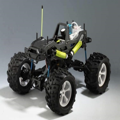 遥控车飞神甲醇大脚燃油模型型车链条传动车模