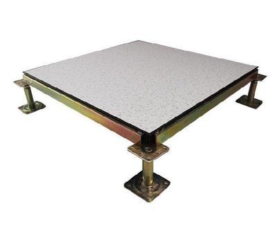 全钢防静电地板陶瓷隔音瓷砖机房阻燃密度电脑房防静电地板