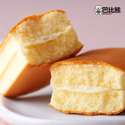 巴比熊西式早餐代餐蛋糕三明治口袋糕点网红休闲龟