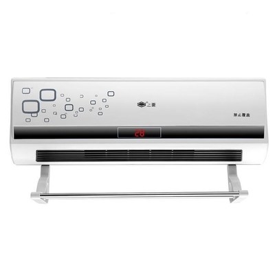 空调挂墙暖风机壁挂式移动家用取暧器小款冷暖两用暖风机