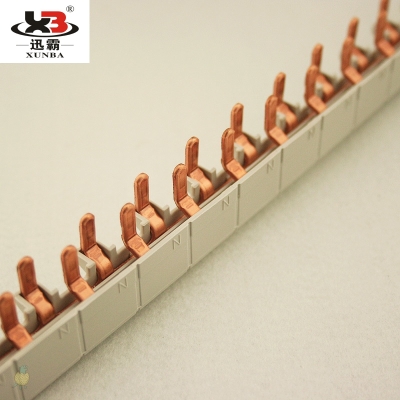 迅霸断路器空气开关汇流dpn双进双出回路接线汇流排