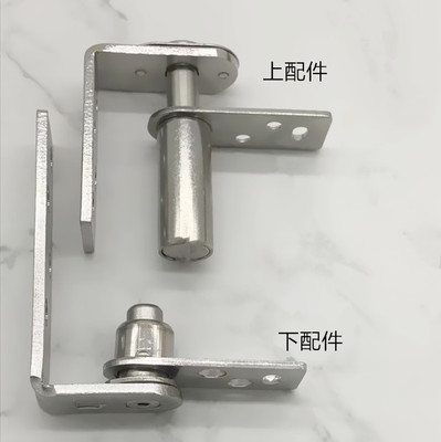 铰链单轴天地针式卫生间隐形门天地轴内外外开暗合页