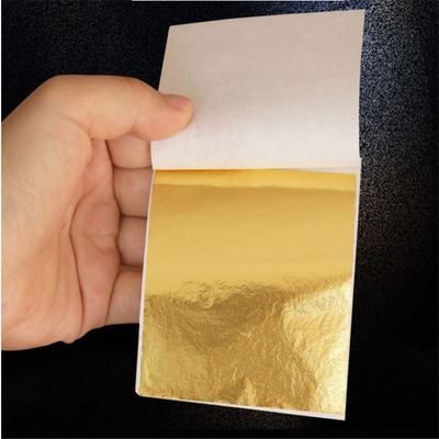 金纸锡箔纸大张元宝金色巧力包装烘焙用纸锡纸金箔