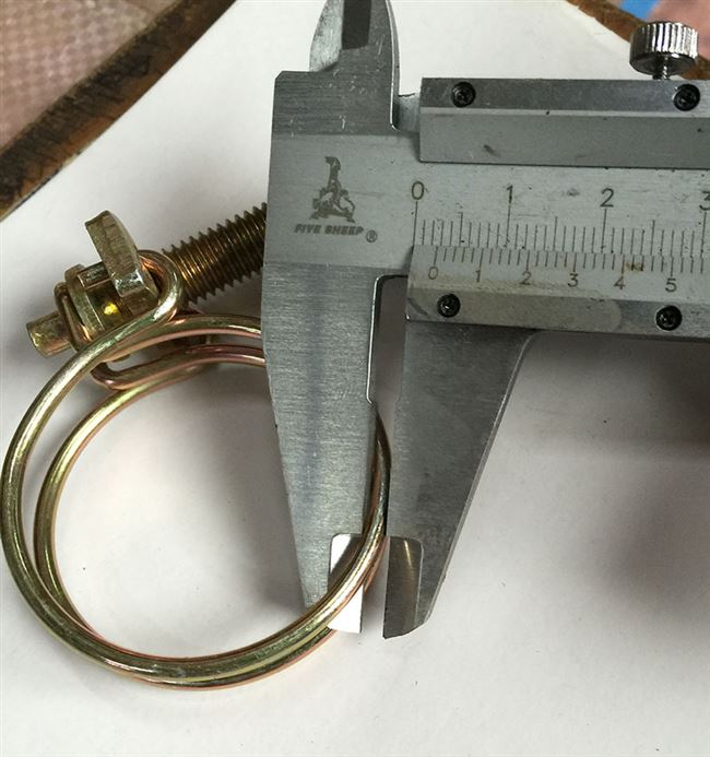 水管铁丝喉箍卡子双线箍卡箍抱管卡夹双钢丝管夹