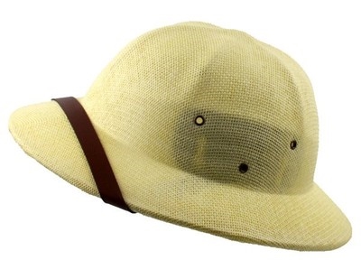 头盔外贸英伦探险家帽子凉盔凉帽木髓帽头户外帽子