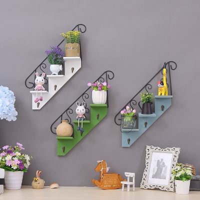 姿韵墙上装饰品墙面装饰创意家居卧室墙饰挂钩铁艺摆件