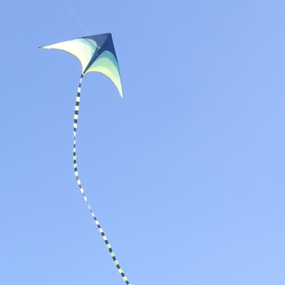 风筝韩国新款大型风风易飞长尾儿童成人三角风筝