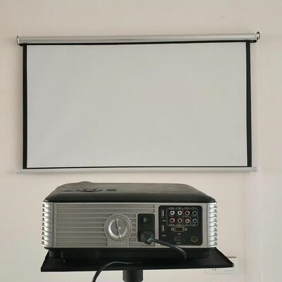 投影机幕布投影幕清楚流动手动电视机教室幕布