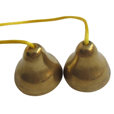 铜碰碰钟法器幼儿园小学生玩具大中小音乐碰钟