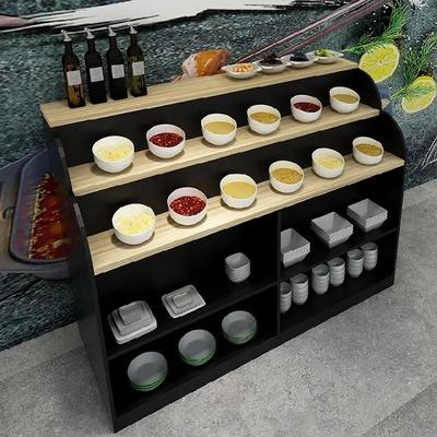 小料台火锅店自助串串香桌饭店边柜料架餐柜