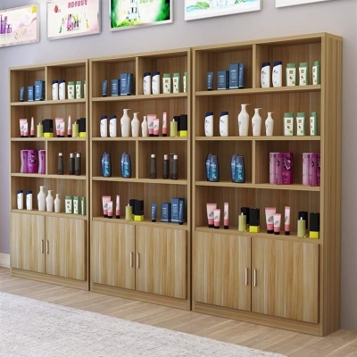 货柜商店首饰货架置物架展示架陈列柜置物柜时尚商场化妆品展柜