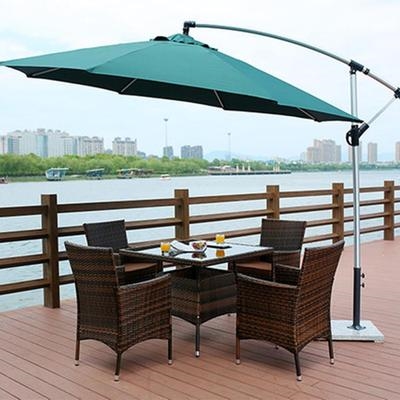 户外遮阳伞手摇形象广告展销庭院室外乘凉凉伞遮阳伞