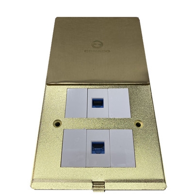 平推网线平开地千兆六类两位式地电脑式双推拉地插