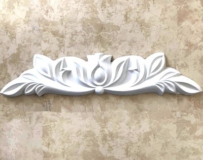 石膏花盘欧式角花装饰线条浮雕罗马柱花花灯石膏线条