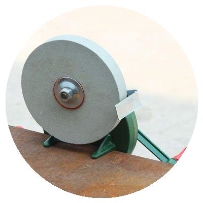 电动台式6寸手摇砂轮轮机磨刀机磨石荡刀石手动砂轮机