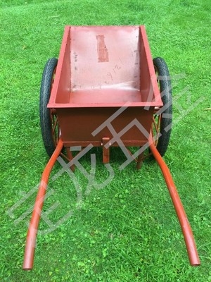 翻斗车手推两轮人力斗车垃圾车环卫车工地拉货车平板手推车