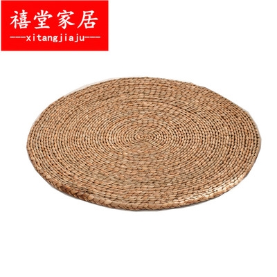 蒲团叶草团圆室拜北欧加枫铺垫透气冬暖夏凉手工蒲团