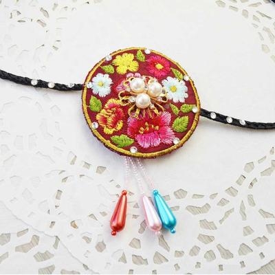 民族朝鲜传统可爱爱爱民发韩服朝鲜族箍发发簪发饰