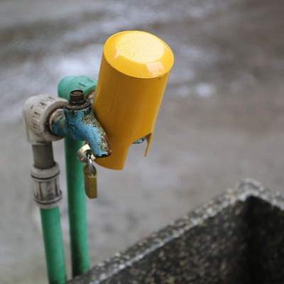 笼头锁扣水龙头防盗锁保护宝宝锁上上锁加厚自来水洗衣机龙头