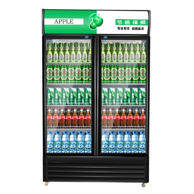 冰箱展示柜饮料冰吧低温保鲜展柜保存牛奶果蔬展示柜