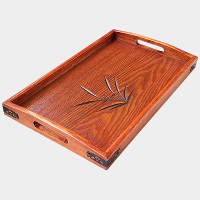 茶盘美容院产品调配美甲托盘家用长方形高档工具盘