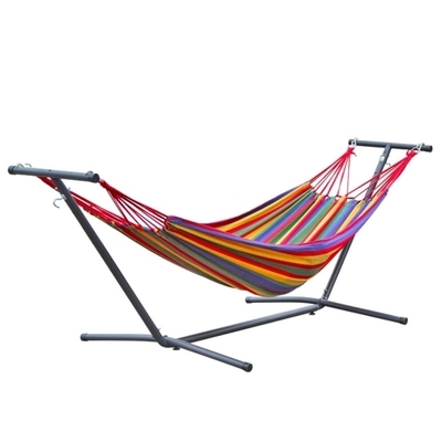 支架越南吊床家用带折叠室内户外钓网透气秋千吊床