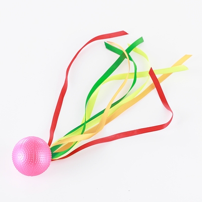 柔力球球飘带带球彩绸太极丝带包练习练习球长太极柔力球